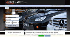 Desktop Screenshot of jfcars.net