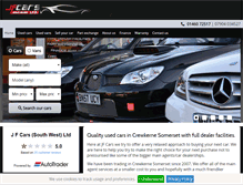 Tablet Screenshot of jfcars.net